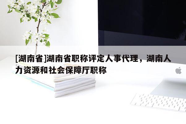 [湖南省]湖南省职称评定人事代理，湖南人力资源和社会保障厅职称