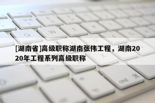 [湖南省]高级职称湖南张伟工程，湖南2020年工程系列高级职称